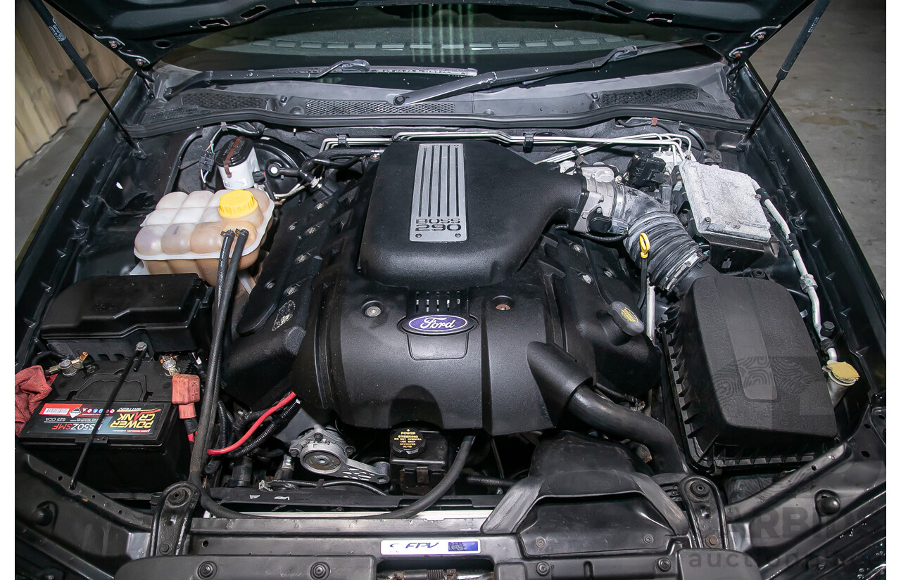 11/2007 Ford Falcon XR8 BF MKII 07 Upgrade 4d Sedan Ego Metallic Grey V8 5.4L