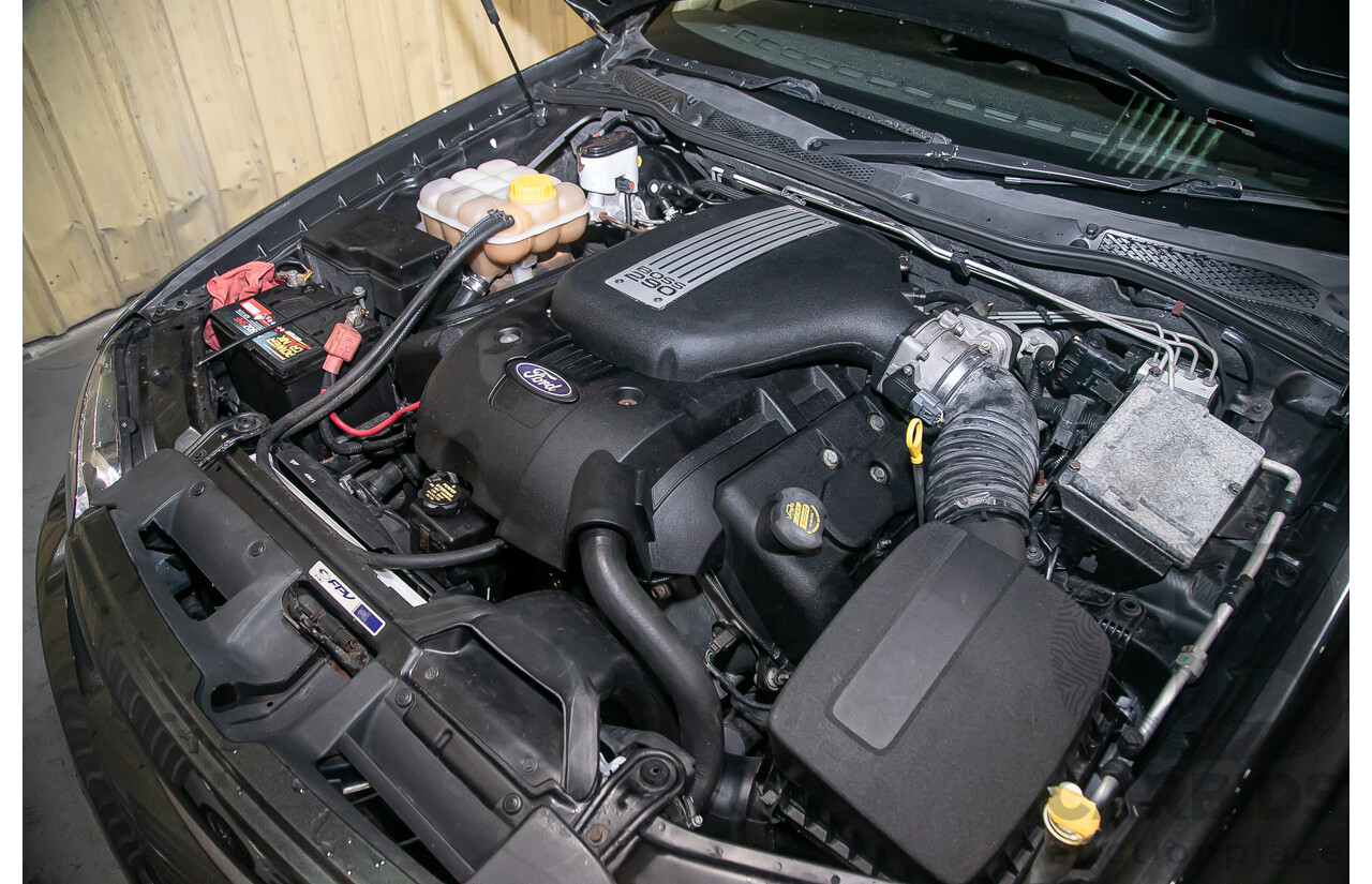 11/2007 Ford Falcon XR8 BF MKII 07 Upgrade 4d Sedan Ego Metallic Grey V8 5.4L