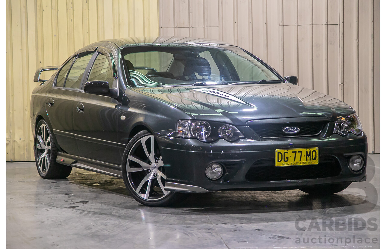 11/2007 Ford Falcon XR8 BF MKII 07 Upgrade 4d Sedan Ego Metallic Grey V8 5.4L