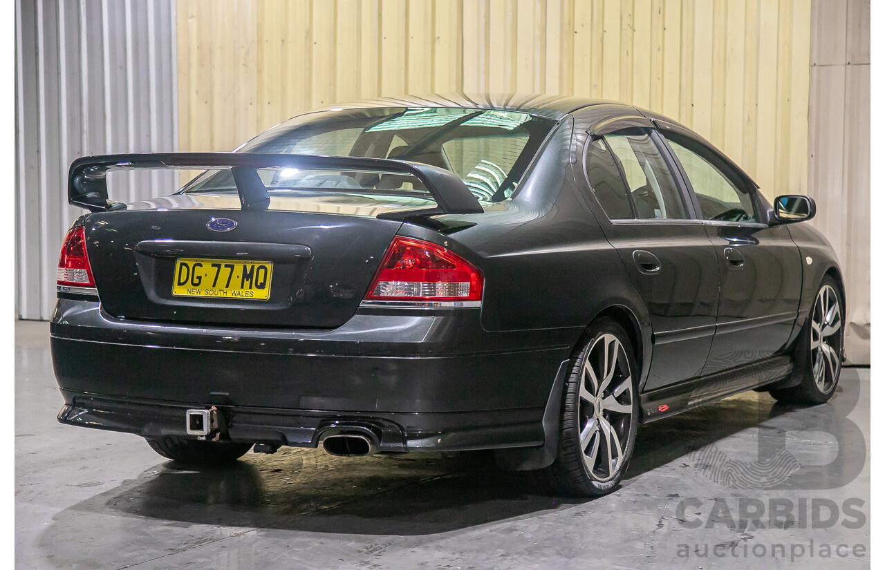 11/2007 Ford Falcon XR8 BF MKII 07 Upgrade 4d Sedan Ego Metallic Grey V8 5.4L