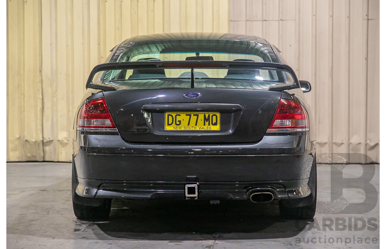 11/2007 Ford Falcon XR8 BF MKII 07 Upgrade 4d Sedan Ego Metallic Grey V8 5.4L