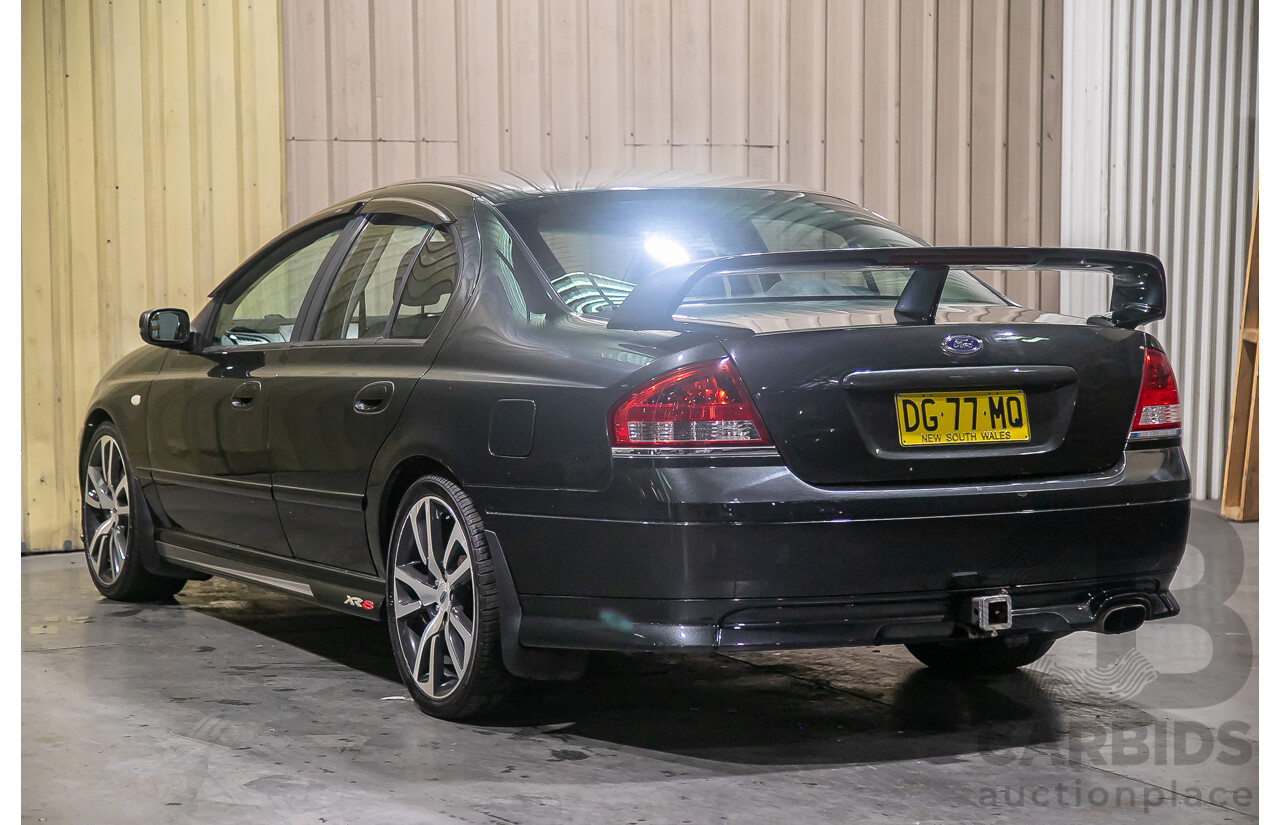 11/2007 Ford Falcon XR8 BF MKII 07 Upgrade 4d Sedan Ego Metallic Grey V8 5.4L