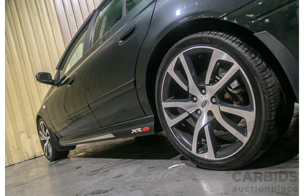 11/2007 Ford Falcon XR8 BF MKII 07 Upgrade 4d Sedan Ego Metallic Grey V8 5.4L