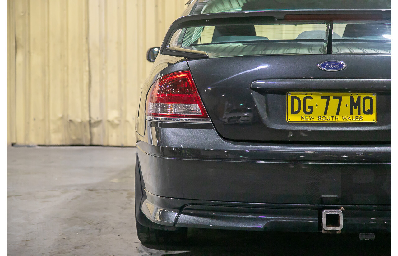 11/2007 Ford Falcon XR8 BF MKII 07 Upgrade 4d Sedan Ego Metallic Grey V8 5.4L