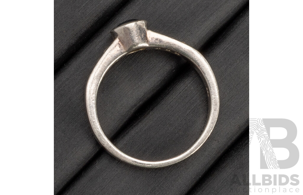 Sapphire 925 Sterling Silver Ring