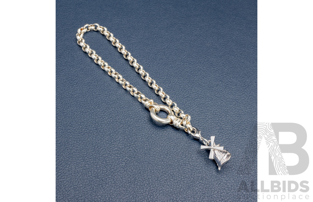 925 Sterling Silver Belcher Bracelet