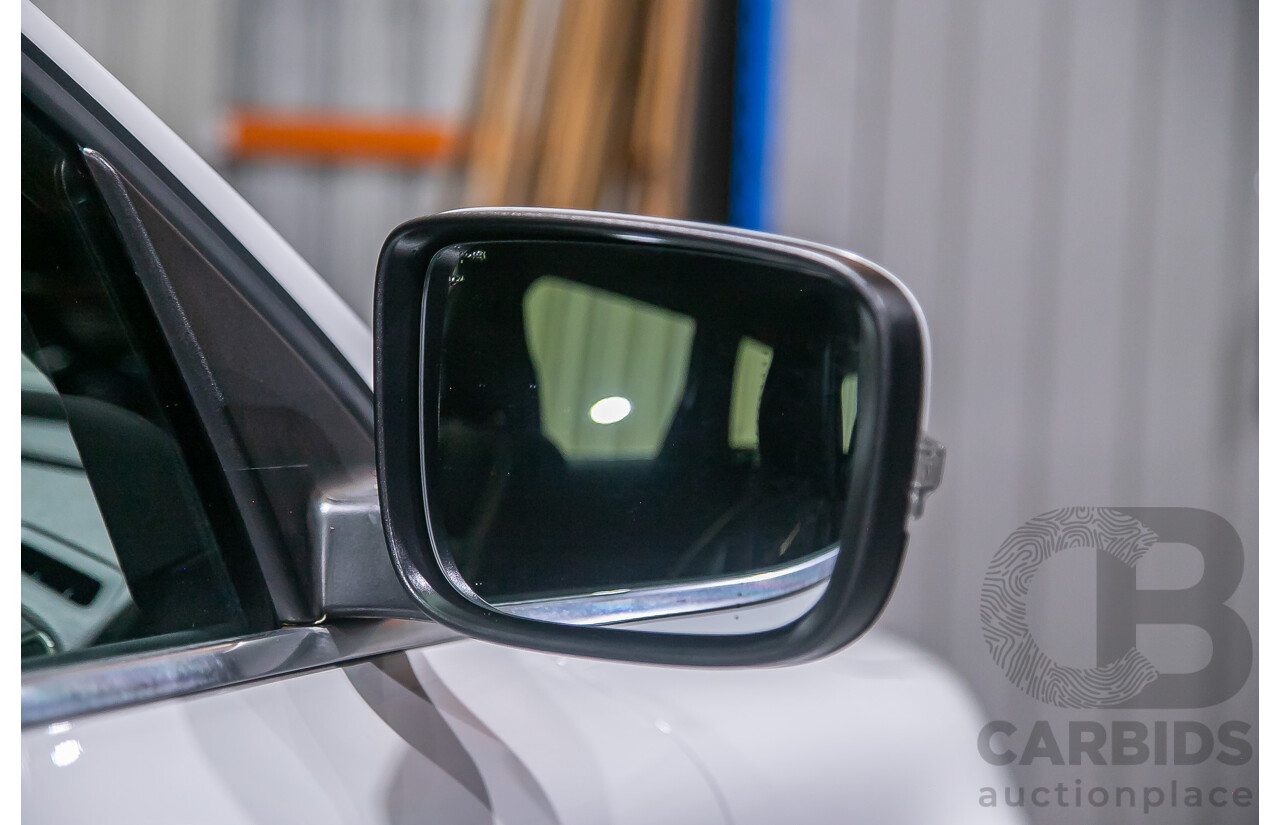 12/2015 Volvo XC60 D5 Luxury (AWD) DZ MY15 4d Wagon White Turbo Diesel 2.4L