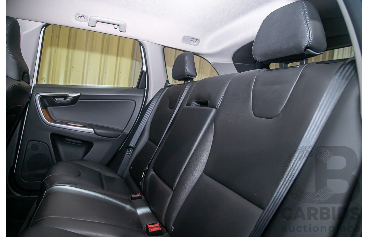 12/2015 Volvo XC60 D5 Luxury (AWD) DZ MY15 4d Wagon White Turbo Diesel 2.4L