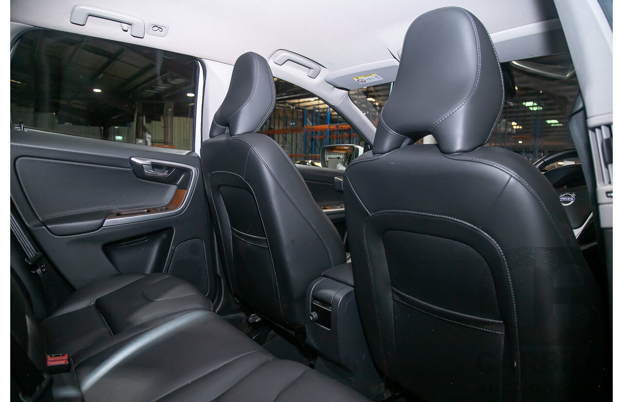 12/2015 Volvo XC60 D5 Luxury (AWD) DZ MY15 4d Wagon White Turbo Diesel 2.4L