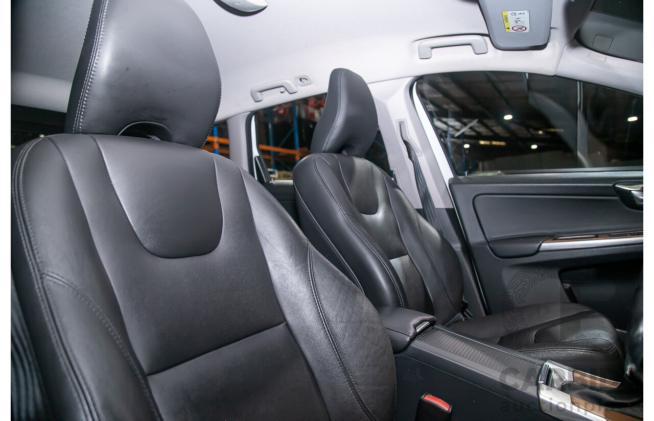 12/2015 Volvo XC60 D5 Luxury (AWD) DZ MY15 4d Wagon White Turbo Diesel 2.4L