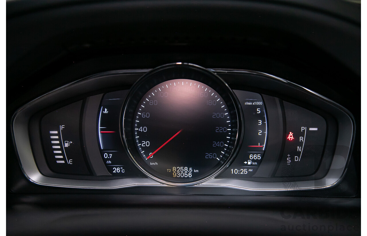 12/2015 Volvo XC60 D5 Luxury (AWD) DZ MY15 4d Wagon White Turbo Diesel 2.4L