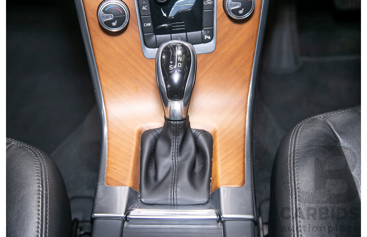 12/2015 Volvo XC60 D5 Luxury (AWD) DZ MY15 4d Wagon White Turbo Diesel 2.4L