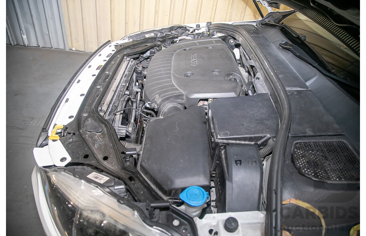 12/2015 Volvo XC60 D5 Luxury (AWD) DZ MY15 4d Wagon White Turbo Diesel 2.4L