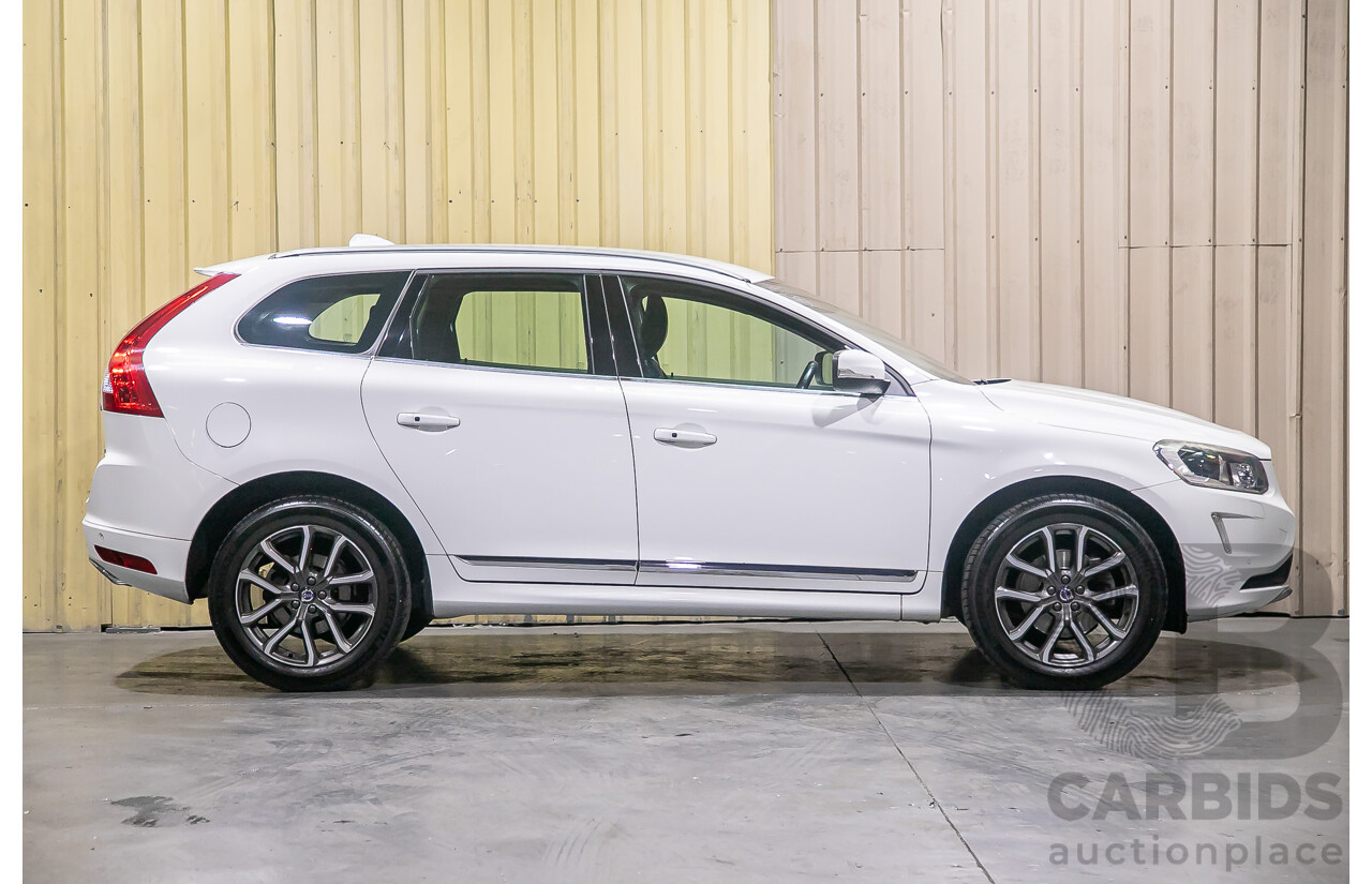 12/2015 Volvo XC60 D5 Luxury (AWD) DZ MY15 4d Wagon White Turbo Diesel 2.4L