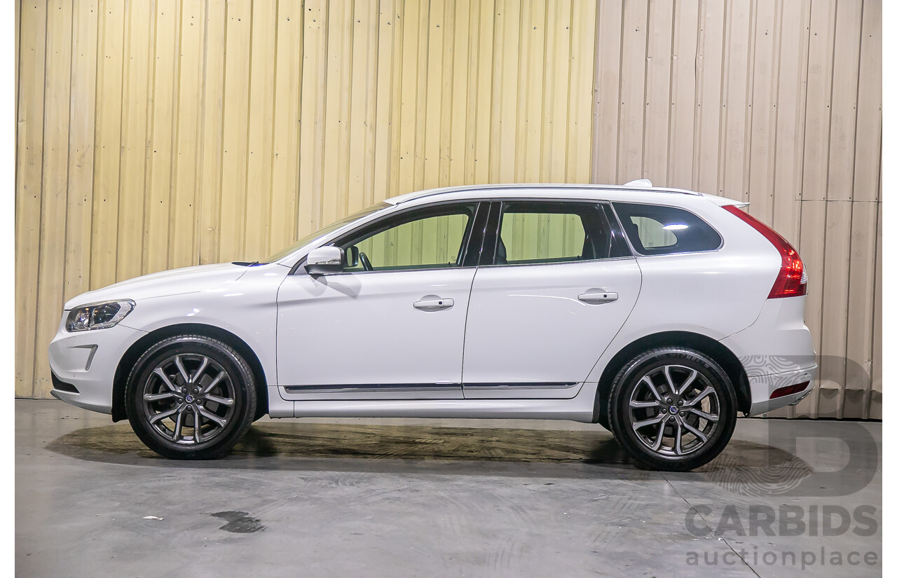 12/2015 Volvo XC60 D5 Luxury (AWD) DZ MY15 4d Wagon White Turbo Diesel 2.4L