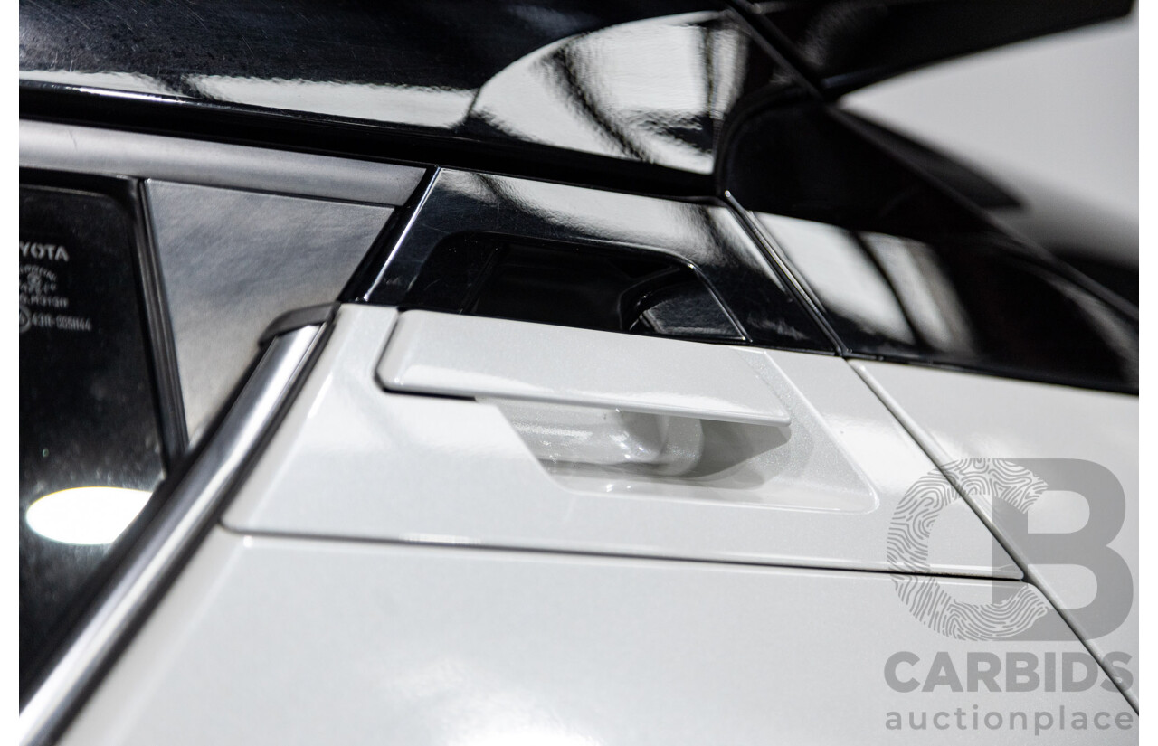 03/2019 Toyota C-HR Koba (AWD) NGX50R 4D Wagon Crystal Pearl White / Black Turbo 1.2L