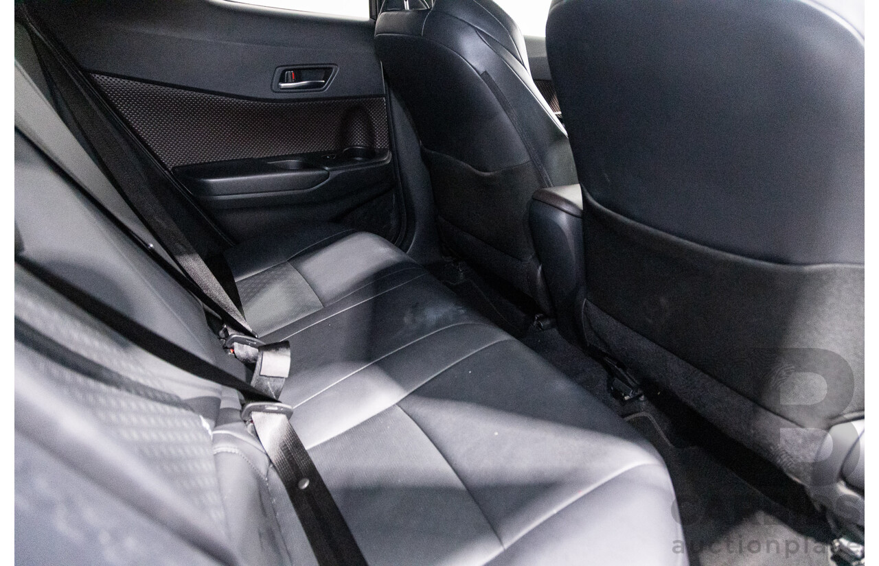 03/2019 Toyota C-HR Koba (AWD) NGX50R 4D Wagon Crystal Pearl White / Black Turbo 1.2L