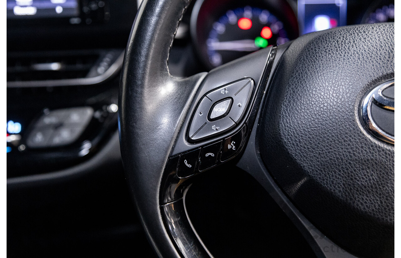 03/2019 Toyota C-HR Koba (AWD) NGX50R 4D Wagon Crystal Pearl White / Black Turbo 1.2L