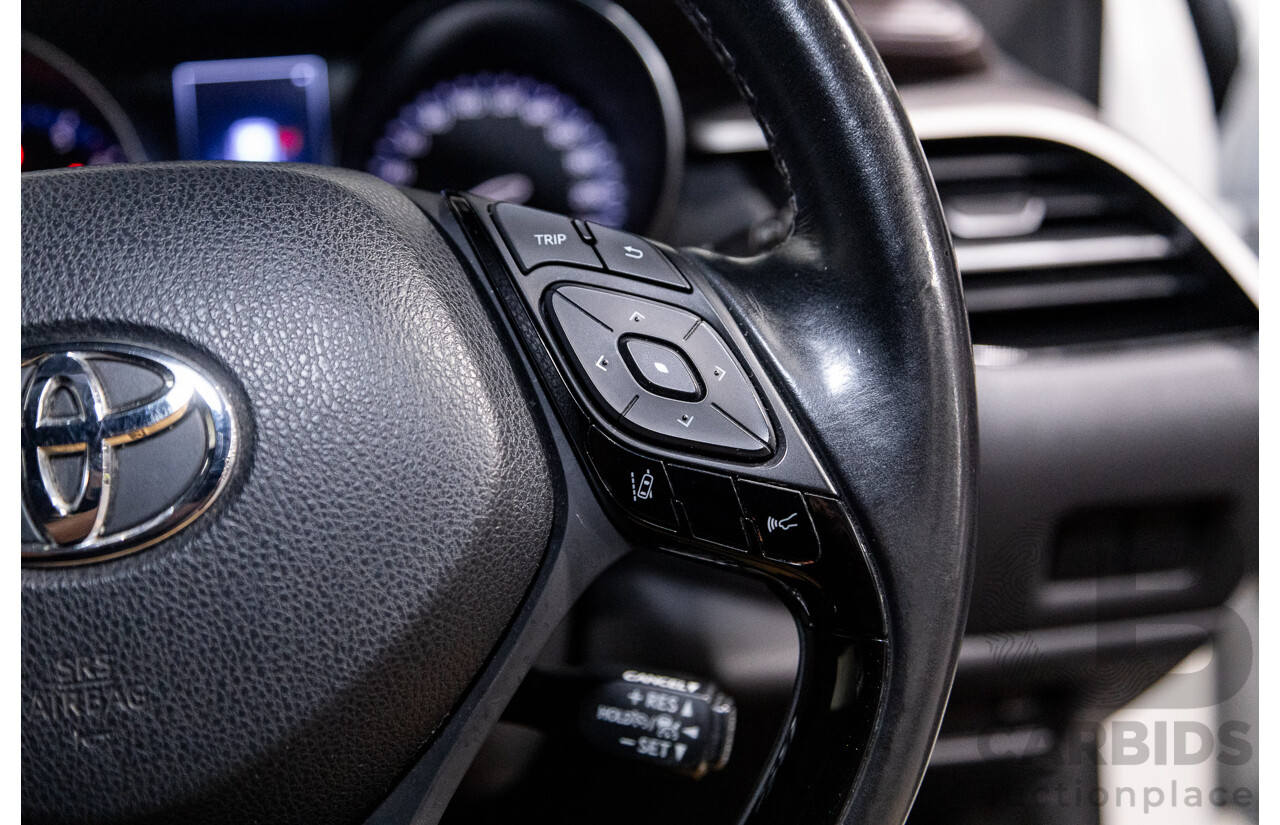 03/2019 Toyota C-HR Koba (AWD) NGX50R 4D Wagon Crystal Pearl White / Black Turbo 1.2L