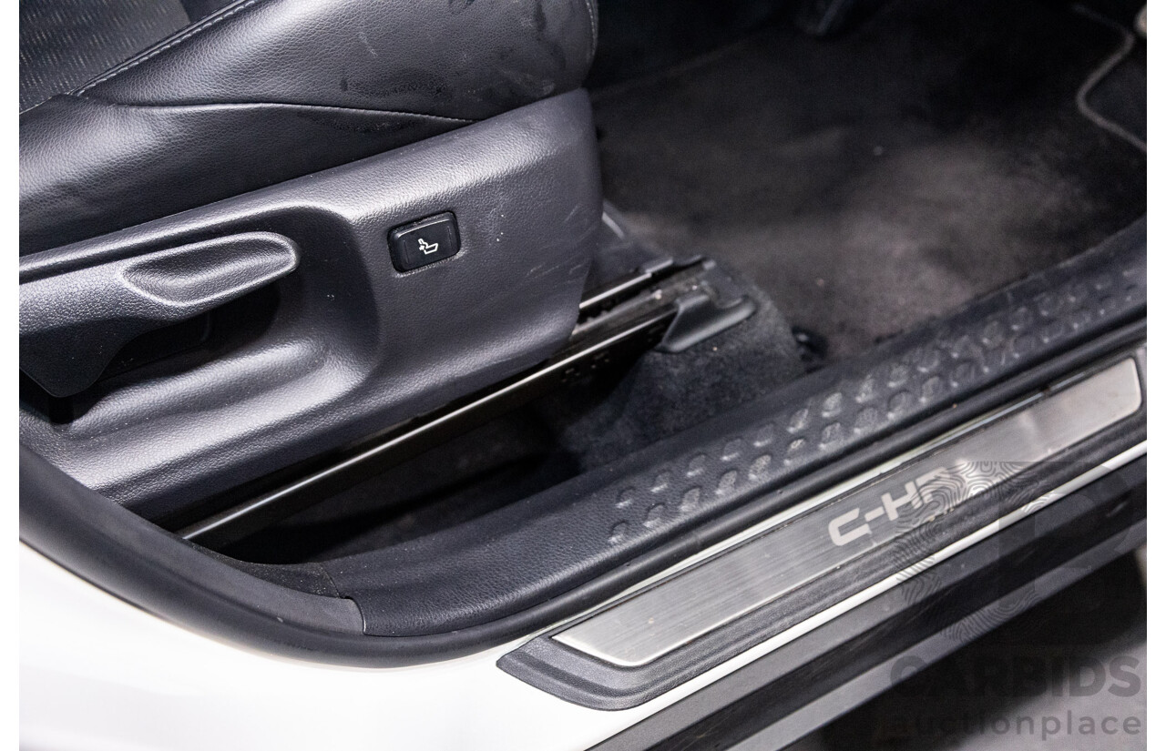 03/2019 Toyota C-HR Koba (AWD) NGX50R 4D Wagon Crystal Pearl White / Black Turbo 1.2L