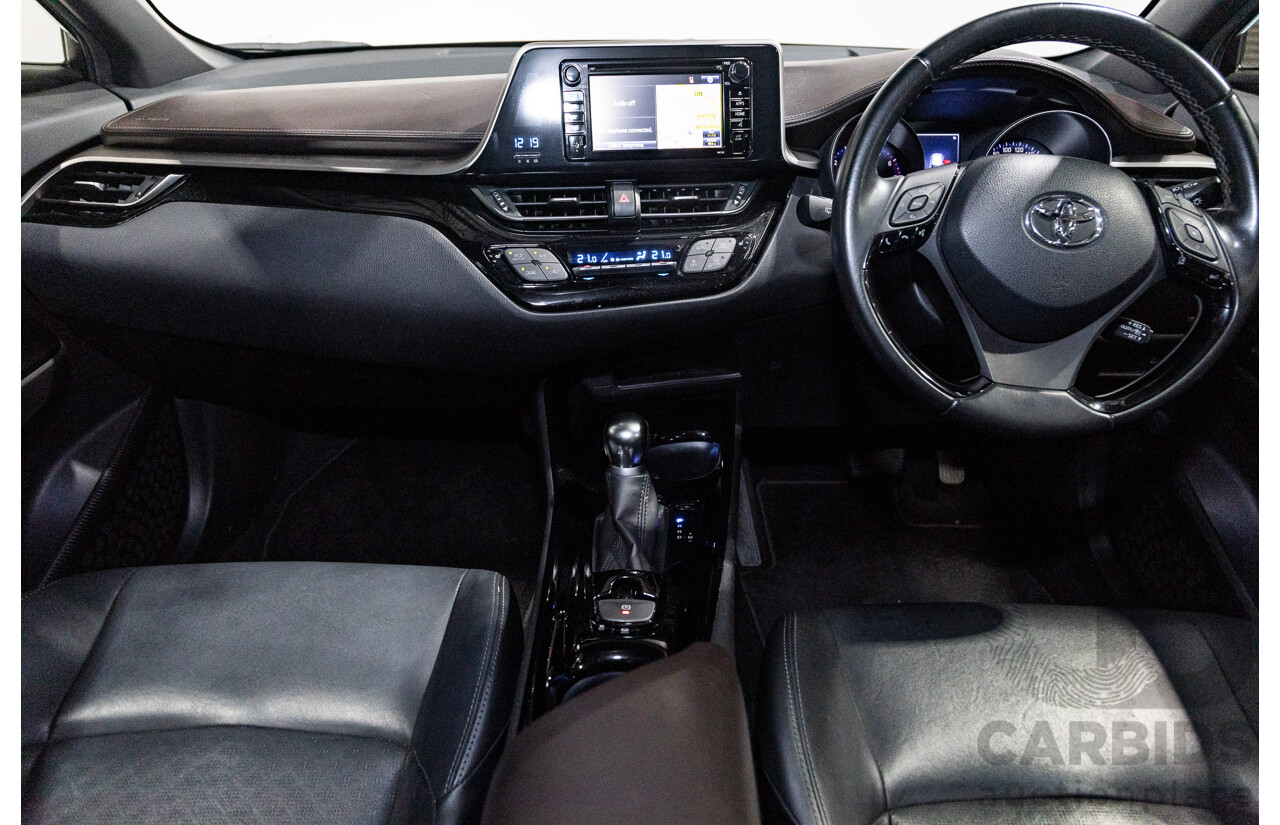 03/2019 Toyota C-HR Koba (AWD) NGX50R 4D Wagon Crystal Pearl White / Black Turbo 1.2L