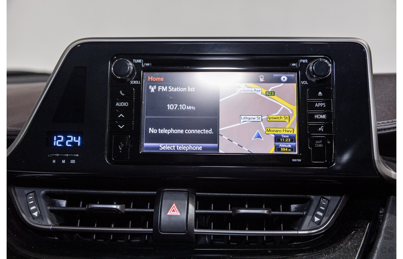 03/2019 Toyota C-HR Koba (AWD) NGX50R 4D Wagon Crystal Pearl White / Black Turbo 1.2L