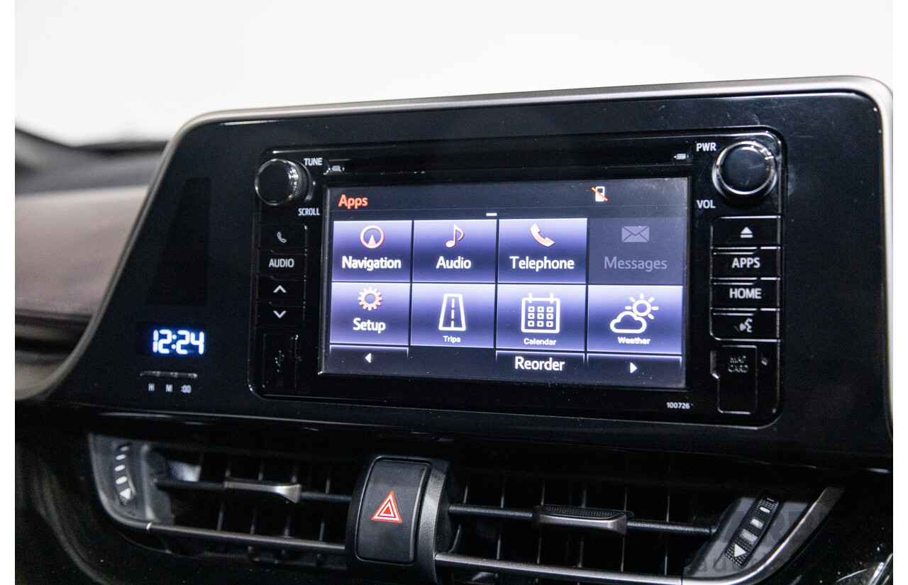 03/2019 Toyota C-HR Koba (AWD) NGX50R 4D Wagon Crystal Pearl White / Black Turbo 1.2L