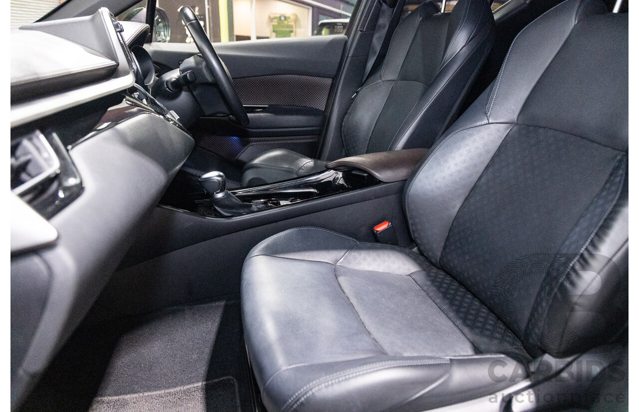 03/2019 Toyota C-HR Koba (AWD) NGX50R 4D Wagon Crystal Pearl White / Black Turbo 1.2L