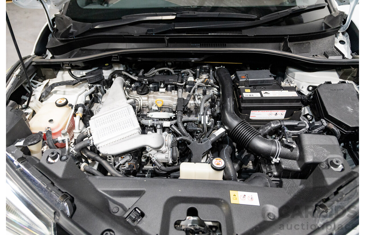 03/2019 Toyota C-HR Koba (AWD) NGX50R 4D Wagon Crystal Pearl White / Black Turbo 1.2L