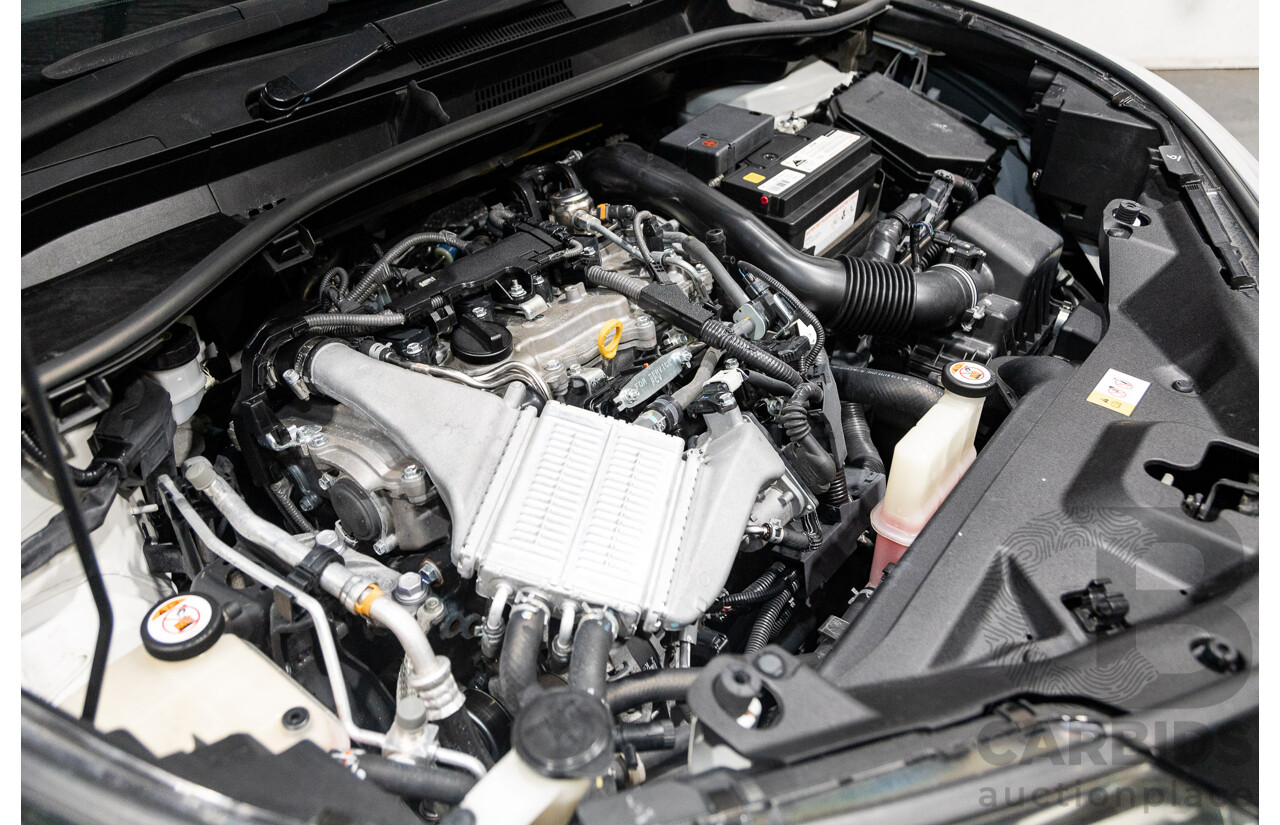 03/2019 Toyota C-HR Koba (AWD) NGX50R 4D Wagon Crystal Pearl White / Black Turbo 1.2L