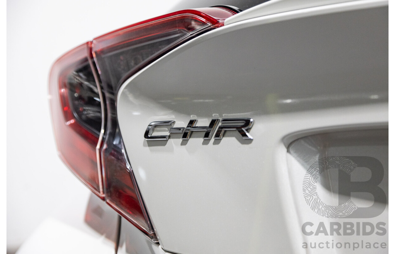 03/2019 Toyota C-HR Koba (AWD) NGX50R 4D Wagon Crystal Pearl White / Black Turbo 1.2L