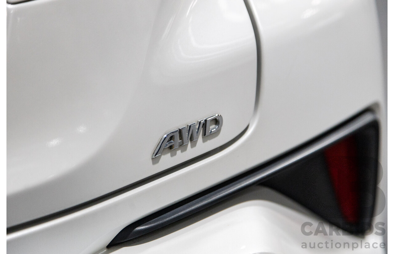 03/2019 Toyota C-HR Koba (AWD) NGX50R 4D Wagon Crystal Pearl White / Black Turbo 1.2L