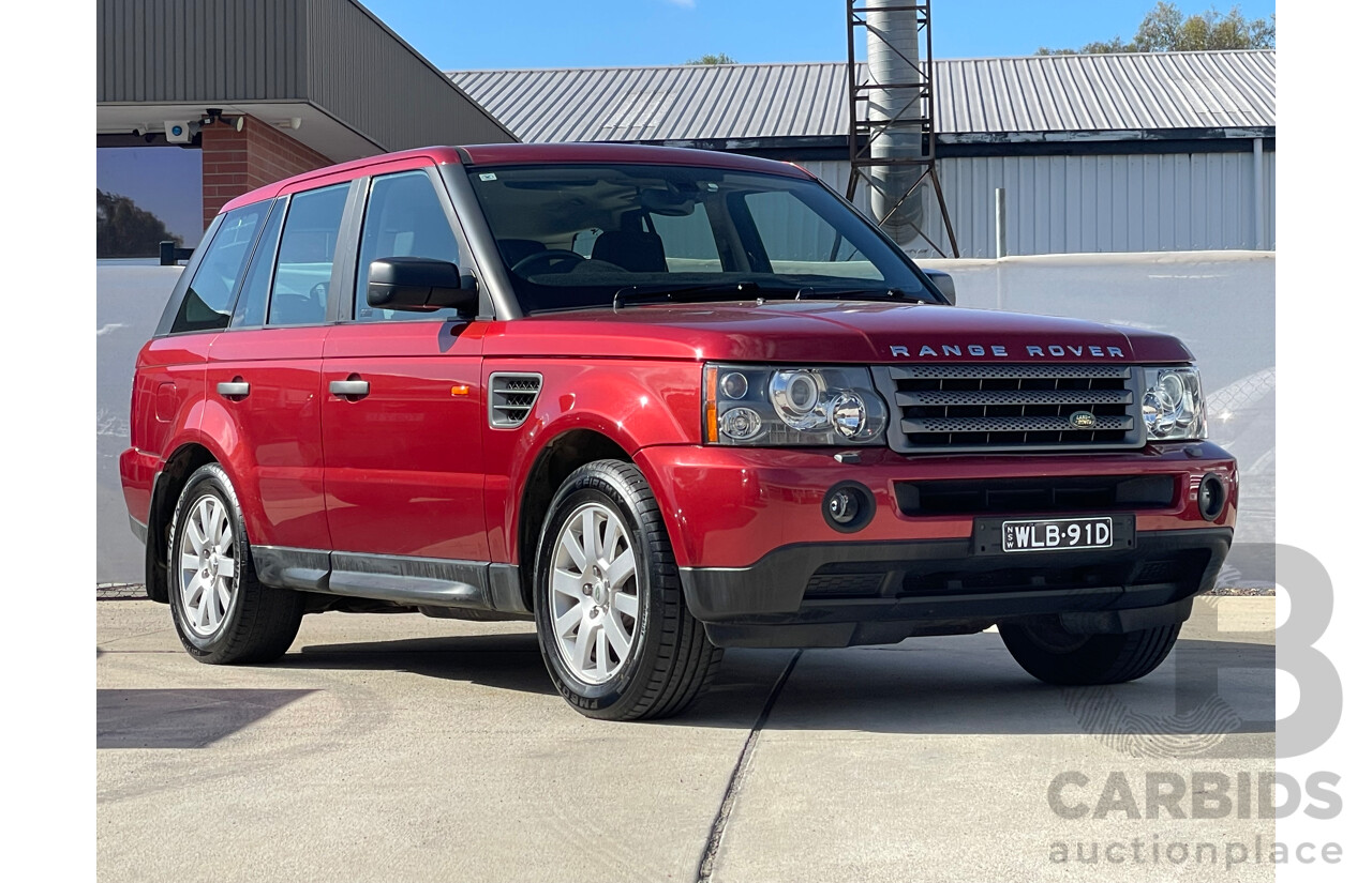 01/06 Range Rover Range Rover SPORT 2.7 TdV6 4WD  4D Wagon Red 2.7L