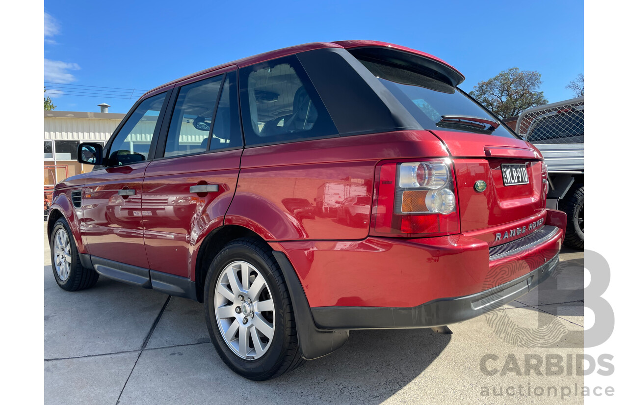 01/06 Range Rover Range Rover SPORT 2.7 TdV6 4WD  4D Wagon Red 2.7L