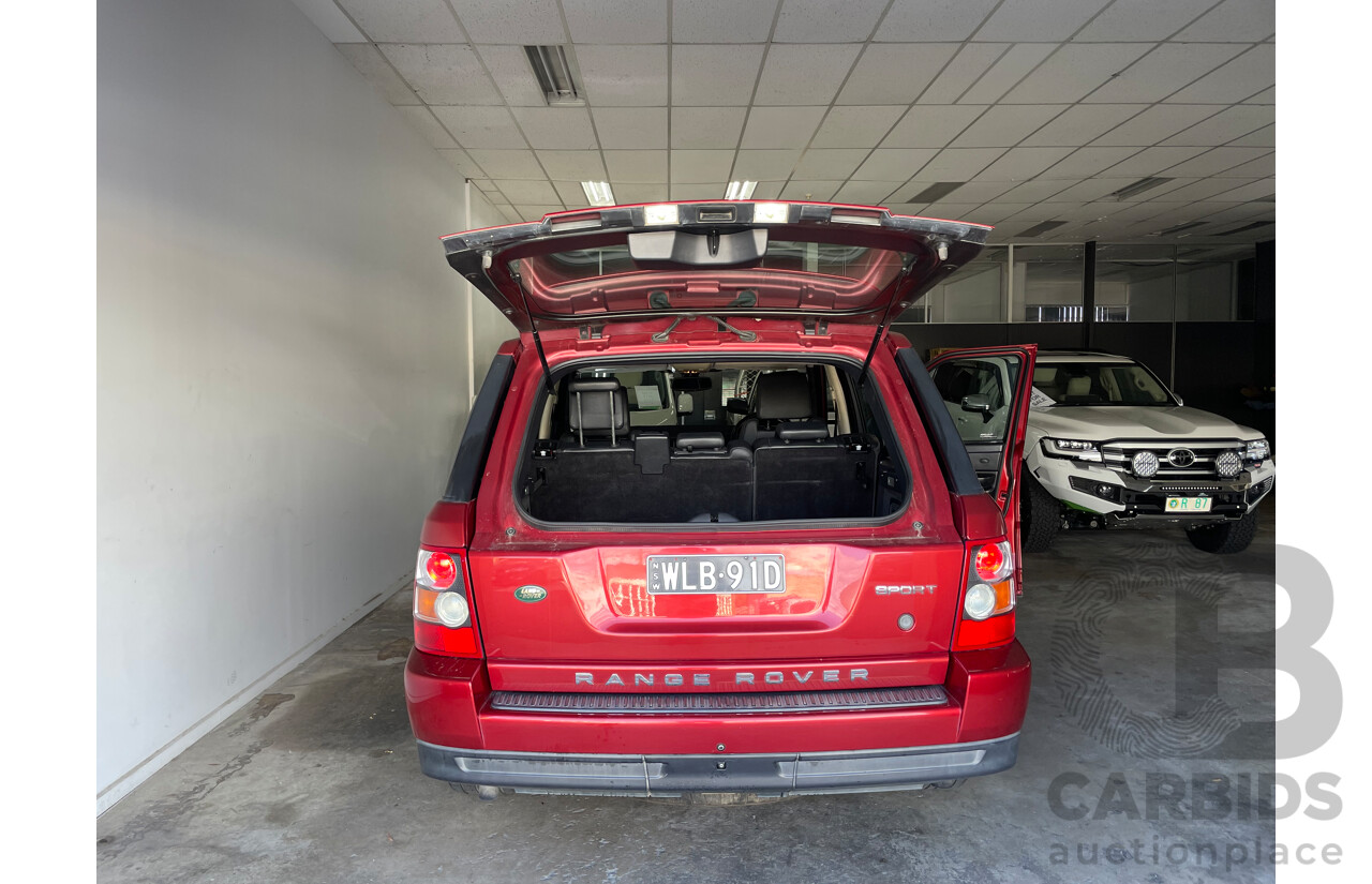 01/06 Range Rover Range Rover SPORT 2.7 TdV6 4WD  4D Wagon Red 2.7L