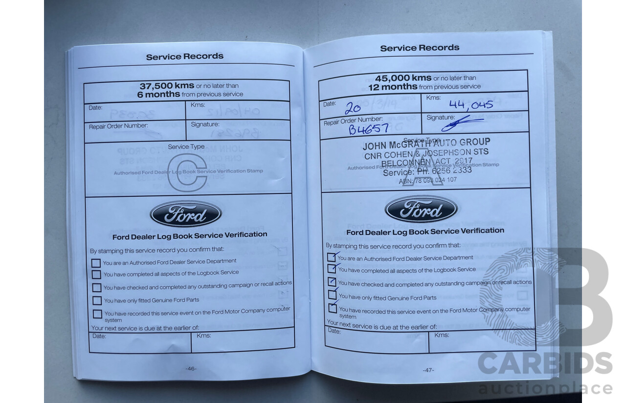 04/11 Ford Mondeo LX TDCi FWD MC 4D Wagon Grey 2.0L