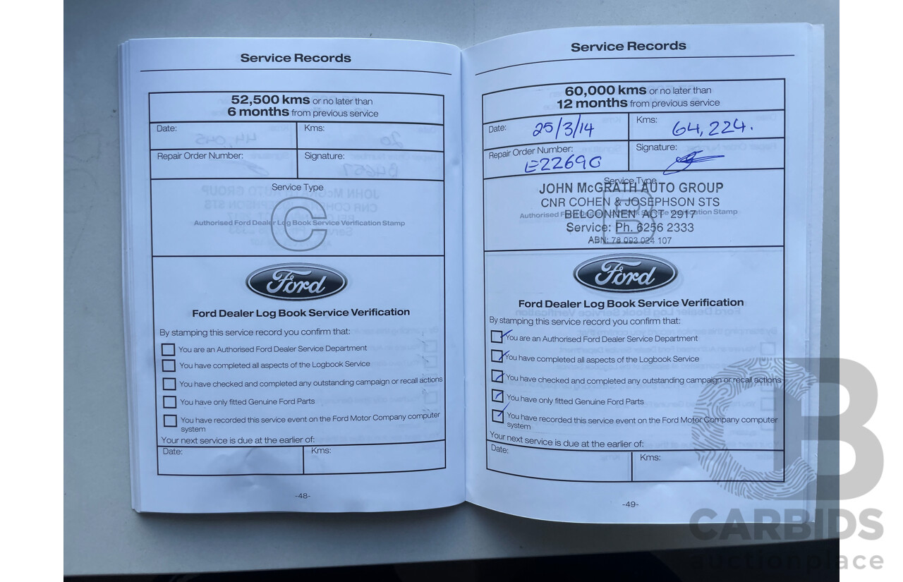 04/11 Ford Mondeo LX TDCi FWD MC 4D Wagon Grey 2.0L