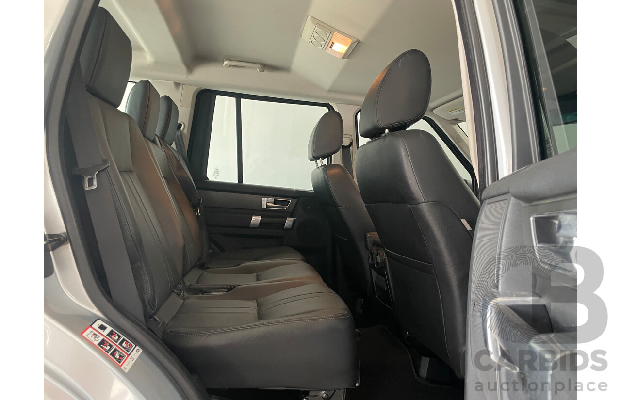 07/13 Land Rover Discovery 4 3.0 SDV6 SE 4x4 MY13 4D Wagon Silver 3.0L