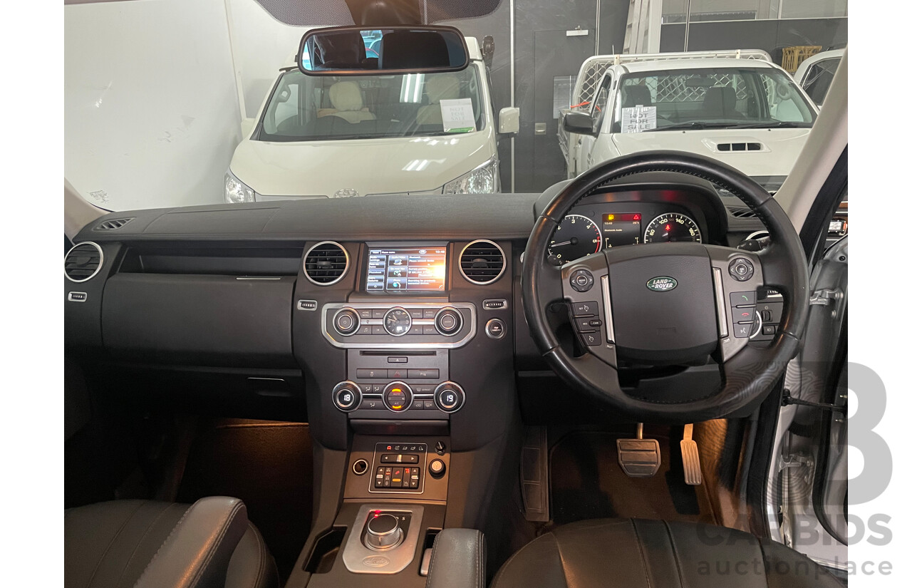 07/13 Land Rover Discovery 4 3.0 SDV6 SE 4x4 MY13 4D Wagon Silver 3.0L