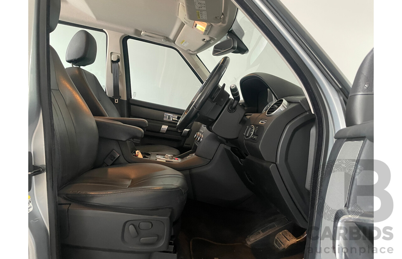 07/13 Land Rover Discovery 4 3.0 SDV6 SE 4x4 MY13 4D Wagon Silver 3.0L
