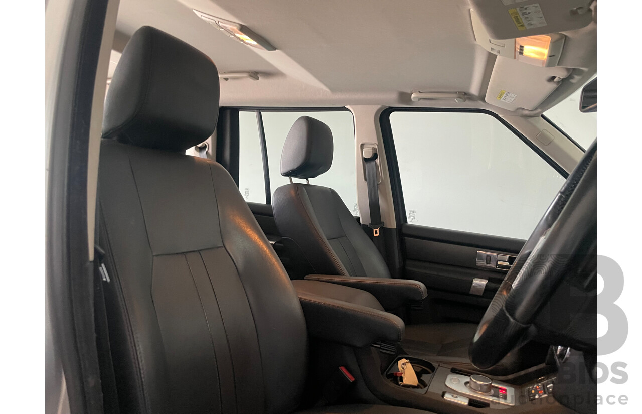 07/13 Land Rover Discovery 4 3.0 SDV6 SE 4x4 MY13 4D Wagon Silver 3.0L