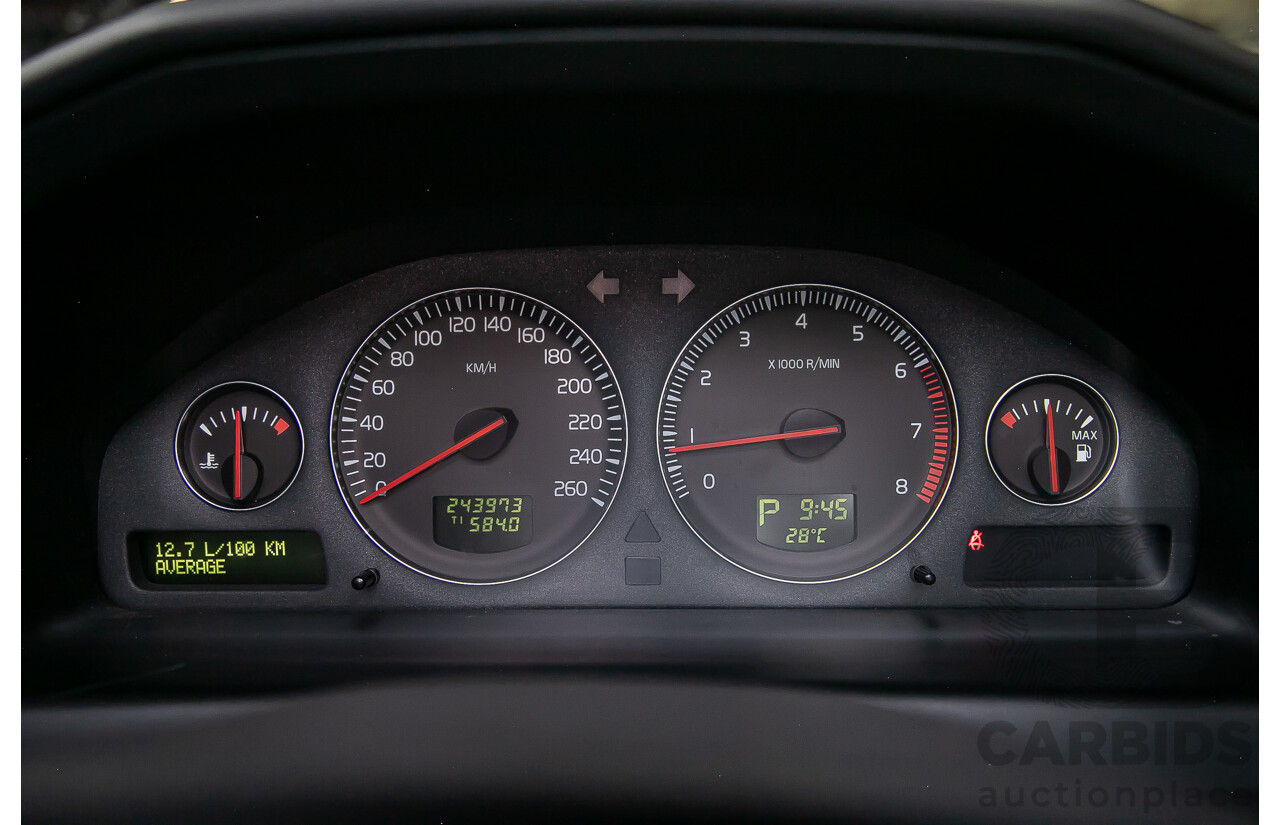 9/2005 Volvo S60 2.4 20V SE 05 Upgrade 4d Sedan Silver 2.4L