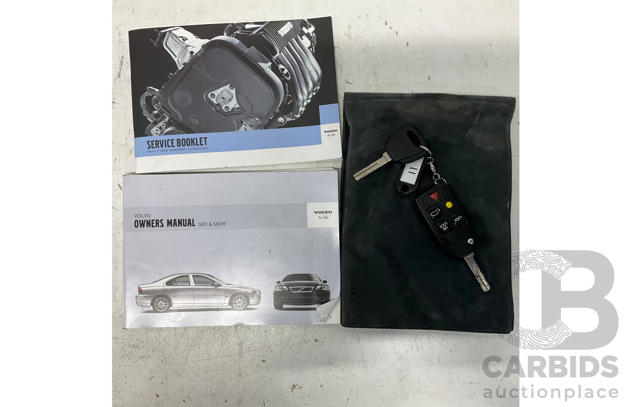 9/2005 Volvo S60 2.4 20V SE 05 Upgrade 4d Sedan Silver 2.4L