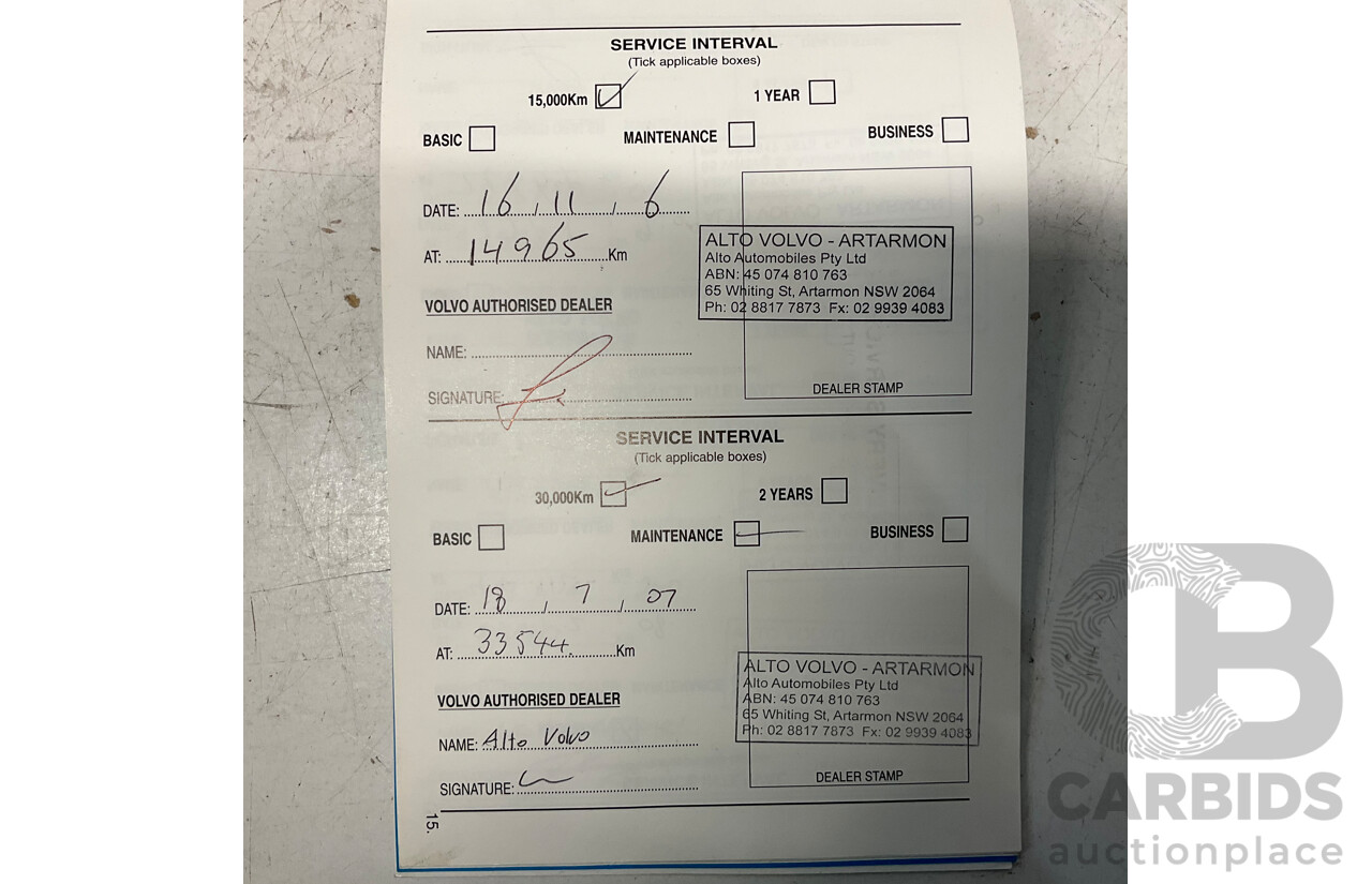 9/2005 Volvo S60 2.4 20V SE 05 Upgrade 4d Sedan Silver 2.4L