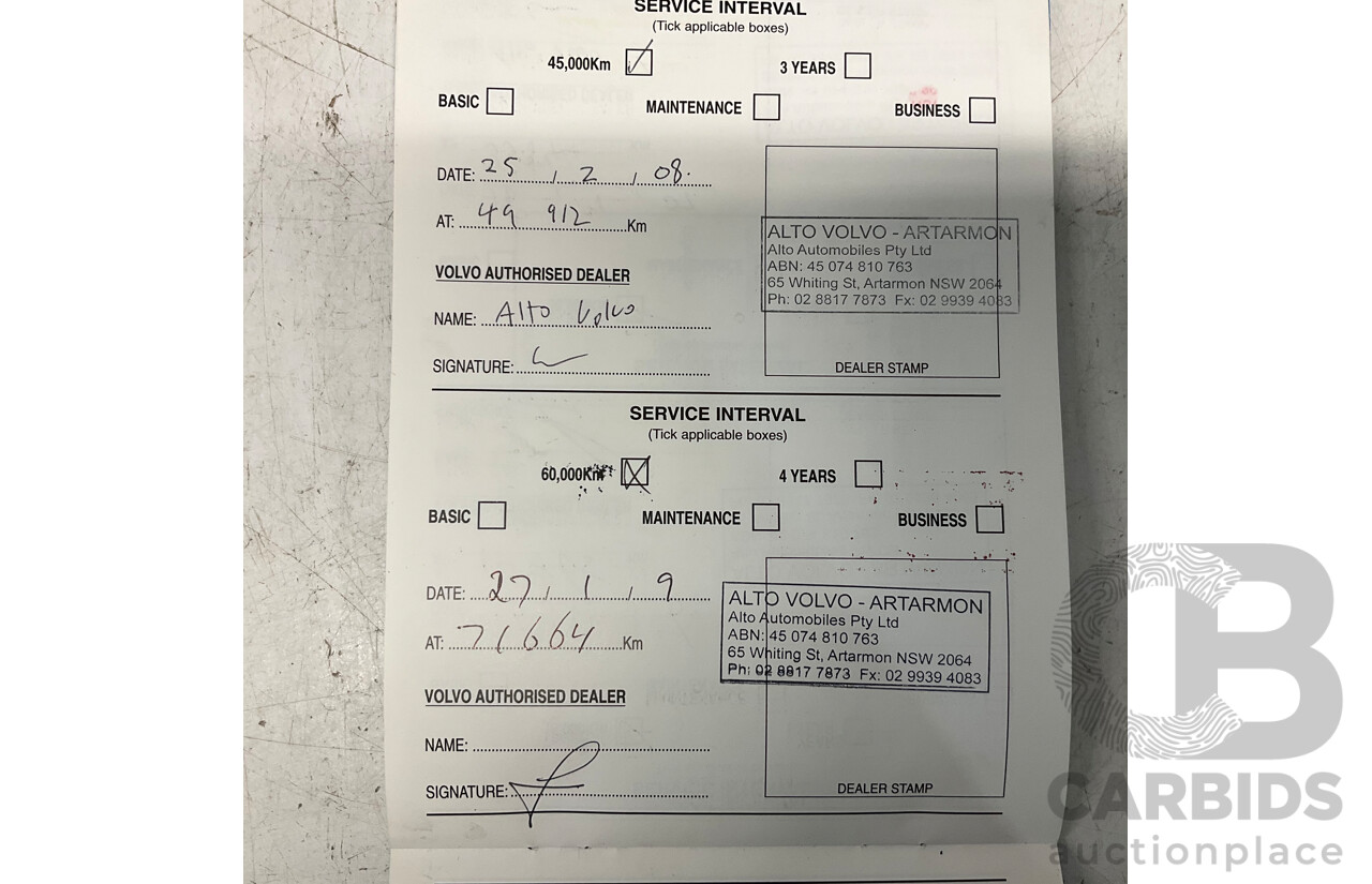 9/2005 Volvo S60 2.4 20V SE 05 Upgrade 4d Sedan Silver 2.4L