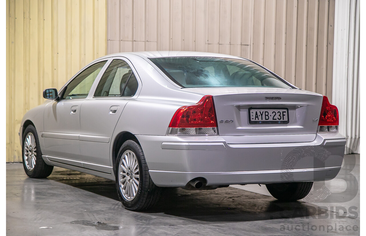 9/2005 Volvo S60 2.4 20V SE 05 Upgrade 4d Sedan Silver 2.4L