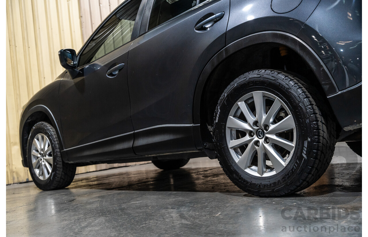 10/2015 Mazda CX-5 MAXX Sport (AWD) MY15 4d Wagon Grey Turbo Diesel 2.2L