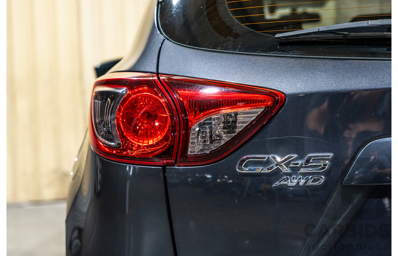 10/2015 Mazda CX-5 MAXX Sport (AWD) MY15 4d Wagon Grey Turbo Diesel 2.2L