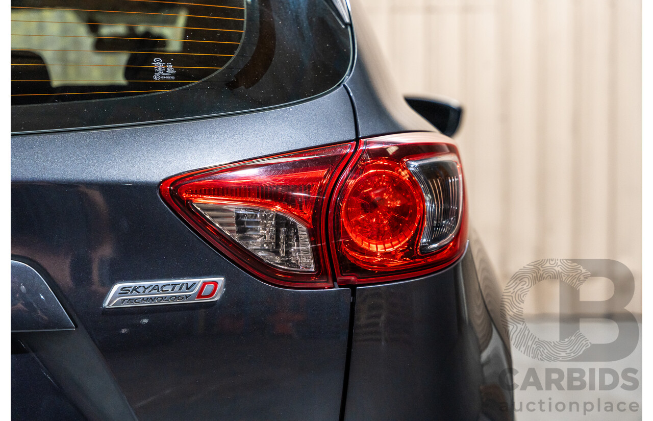 10/2015 Mazda CX-5 MAXX Sport (AWD) MY15 4d Wagon Grey Turbo Diesel 2.2L