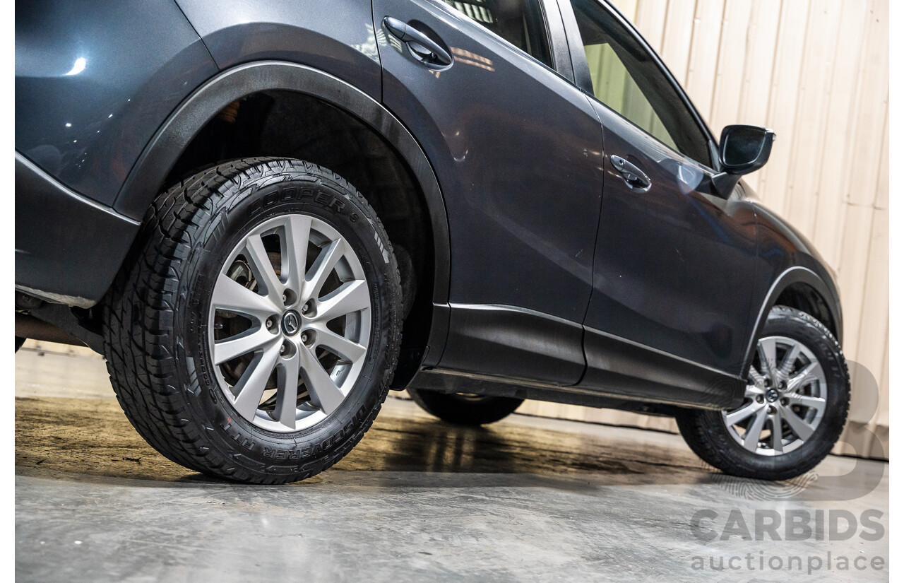 10/2015 Mazda CX-5 MAXX Sport (AWD) MY15 4d Wagon Grey Turbo Diesel 2.2L